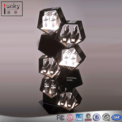 LED bottle display shelves retail original